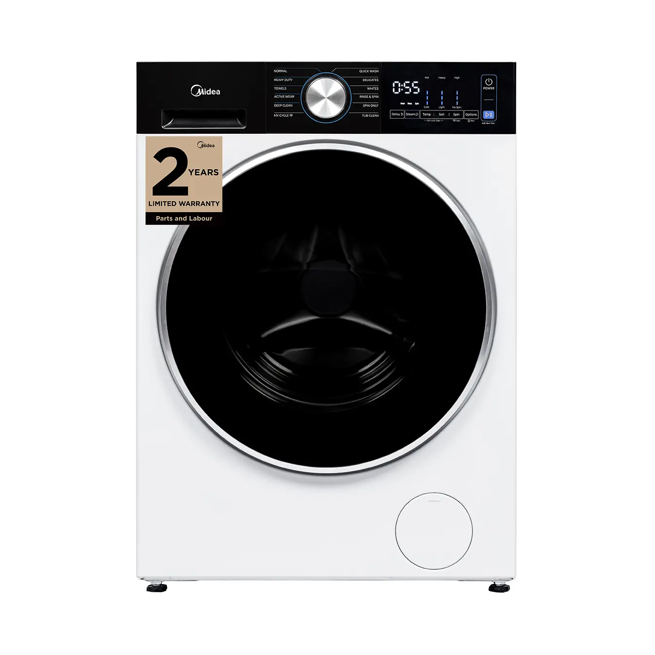 Compact Heat Pump Dryer with Wrinkle Care White | Midea CA