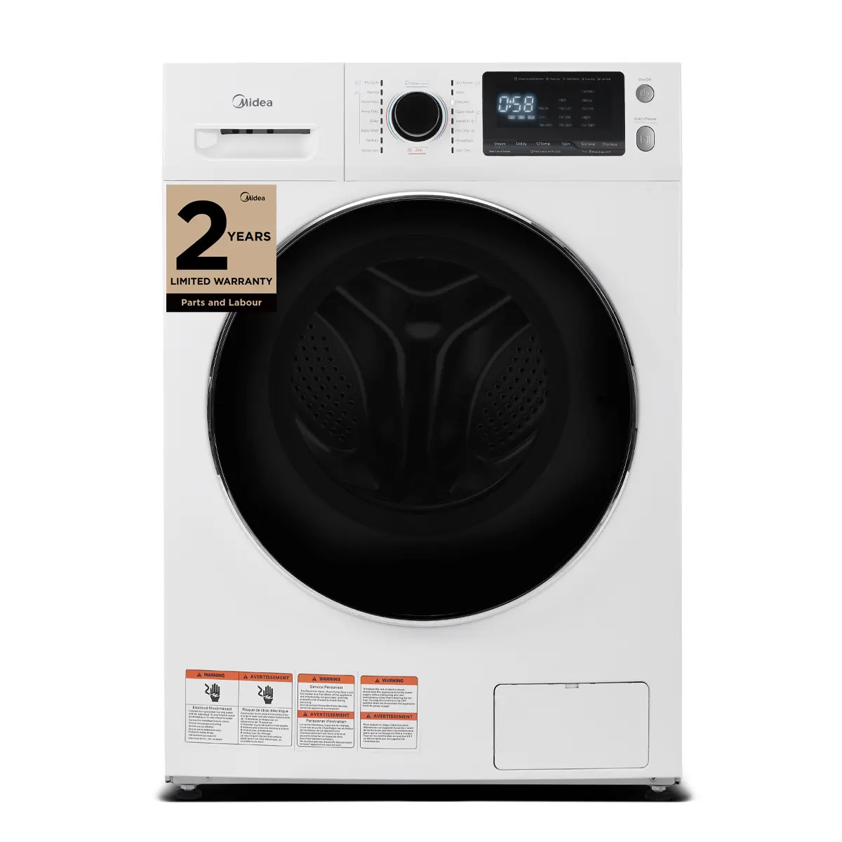 3.1 Cu. Ft. All-in-One Ventless Washer Dryer Combo MLC31N4AWW