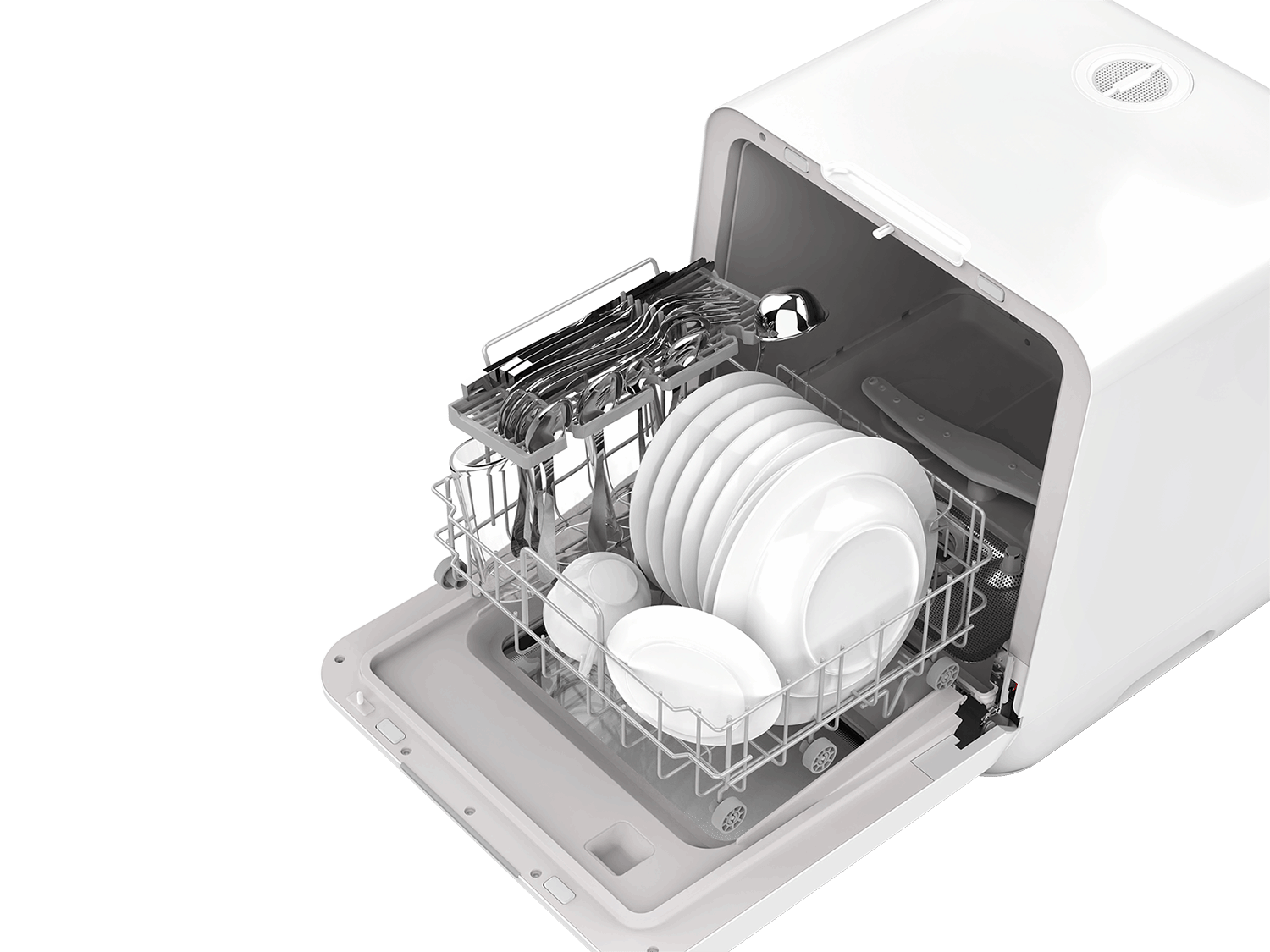 Midea dishwasher countertop discount