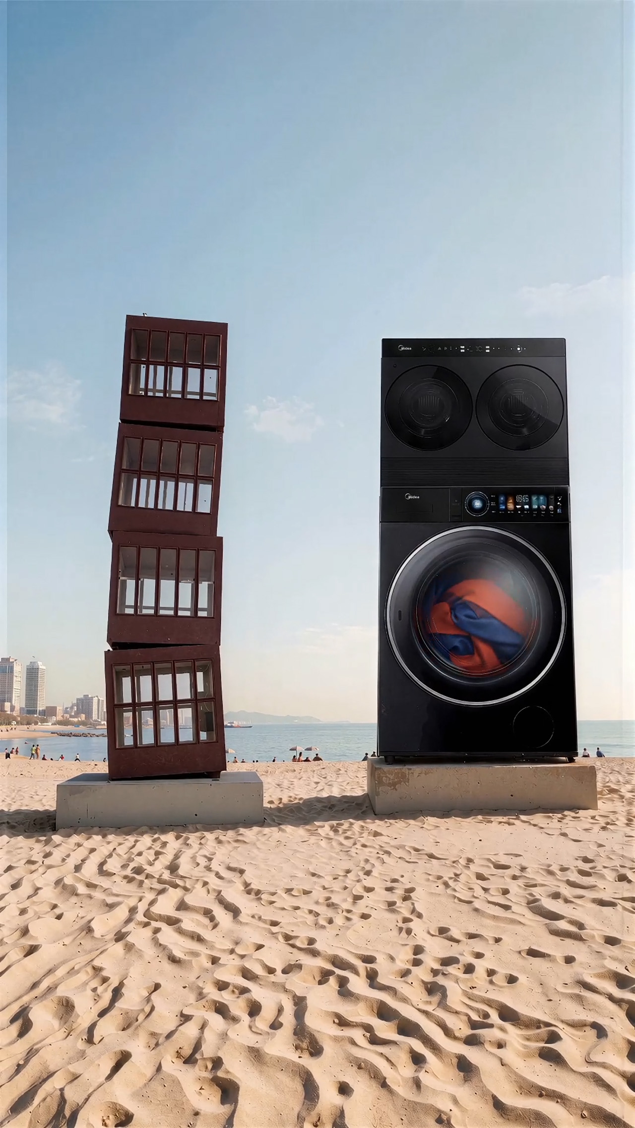 Escultura L'Estel Ferit em Barceloneta