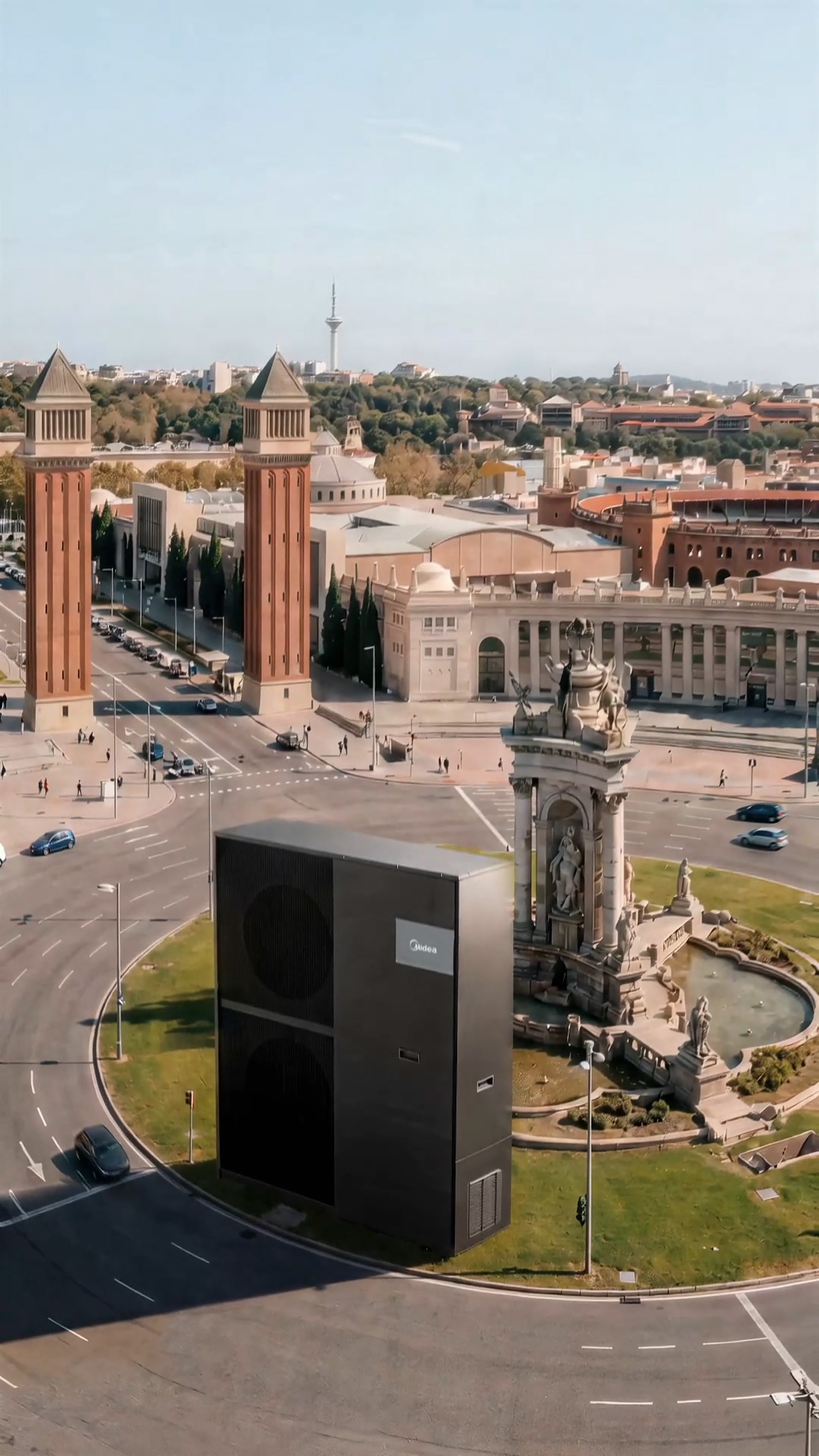 Plaça d'Espanya em Barcelona