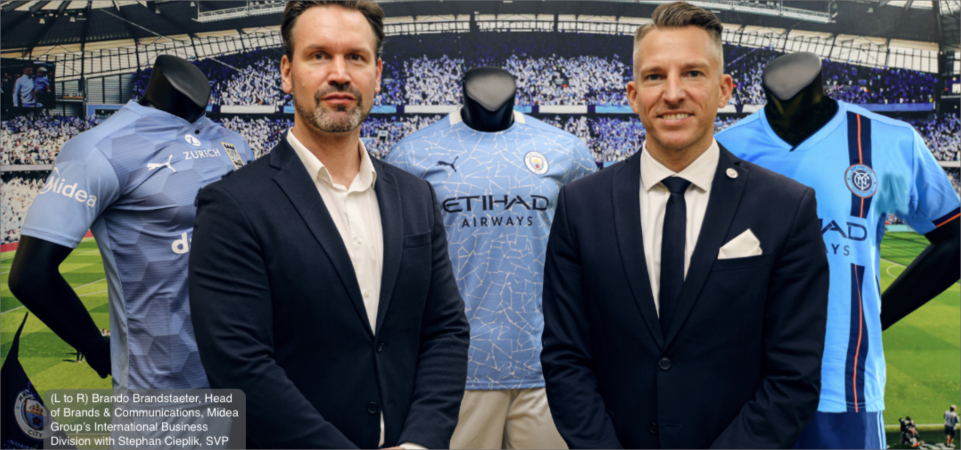Midea Expands Partnership With Manchester City City Football Group