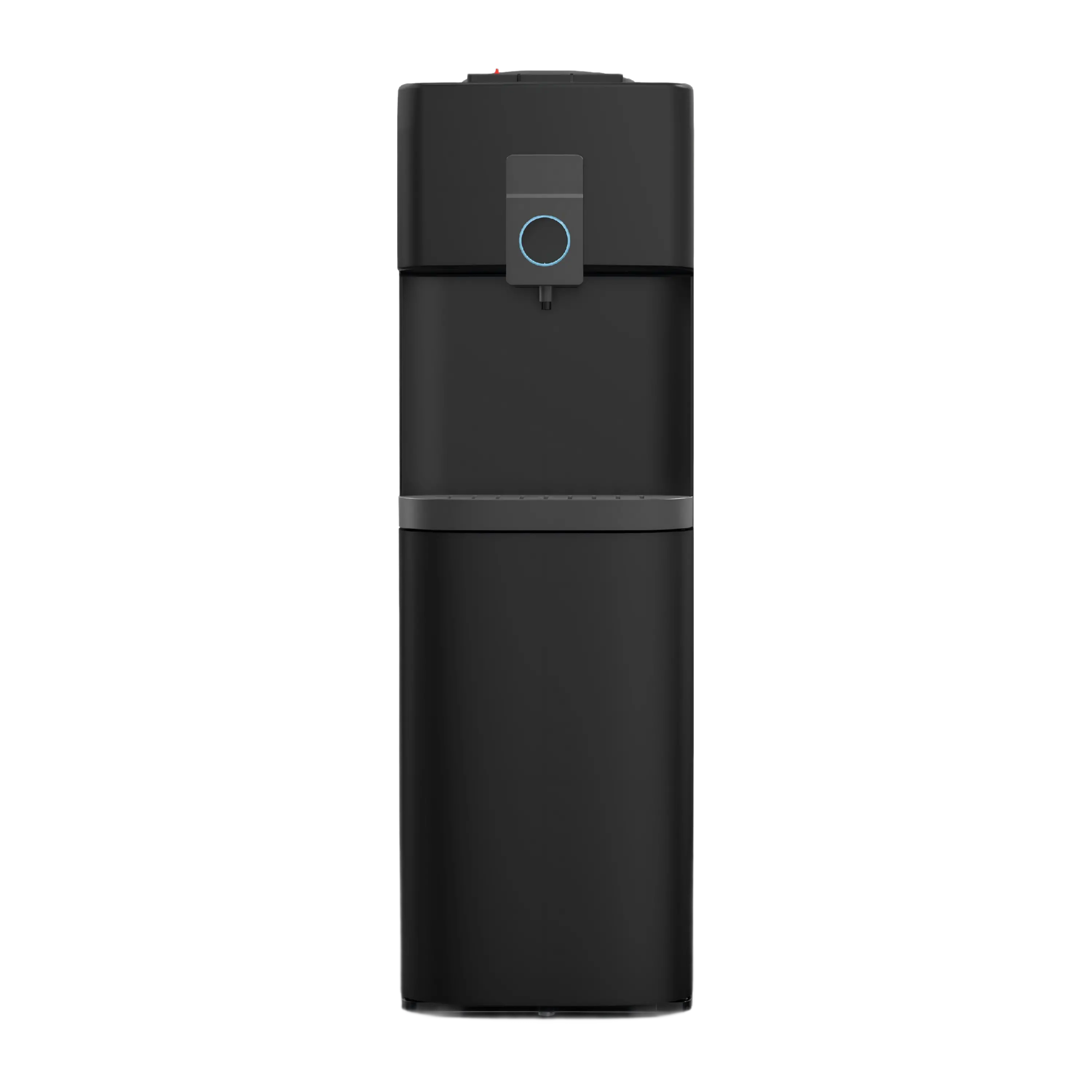 Midea Top Loading Water Dispenser with Refrigerator - Black