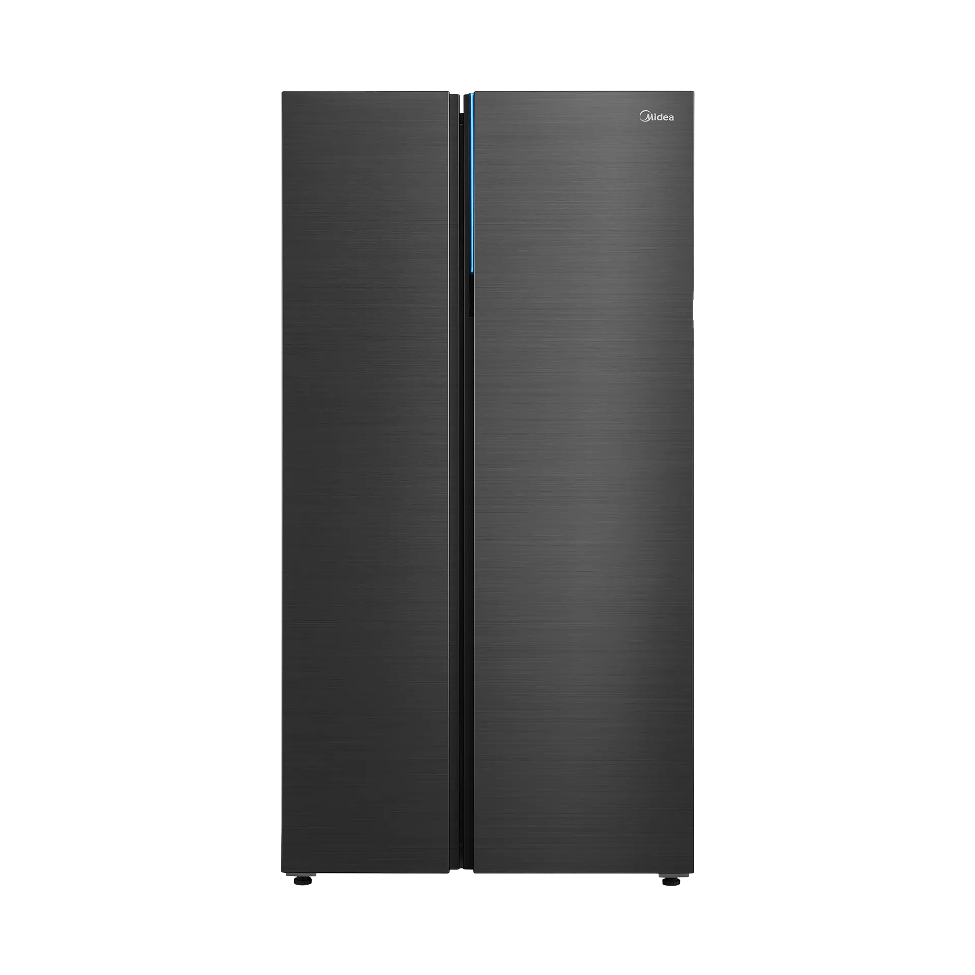 Midea 660L Charcoal Grey Side by Side Refrigerator
