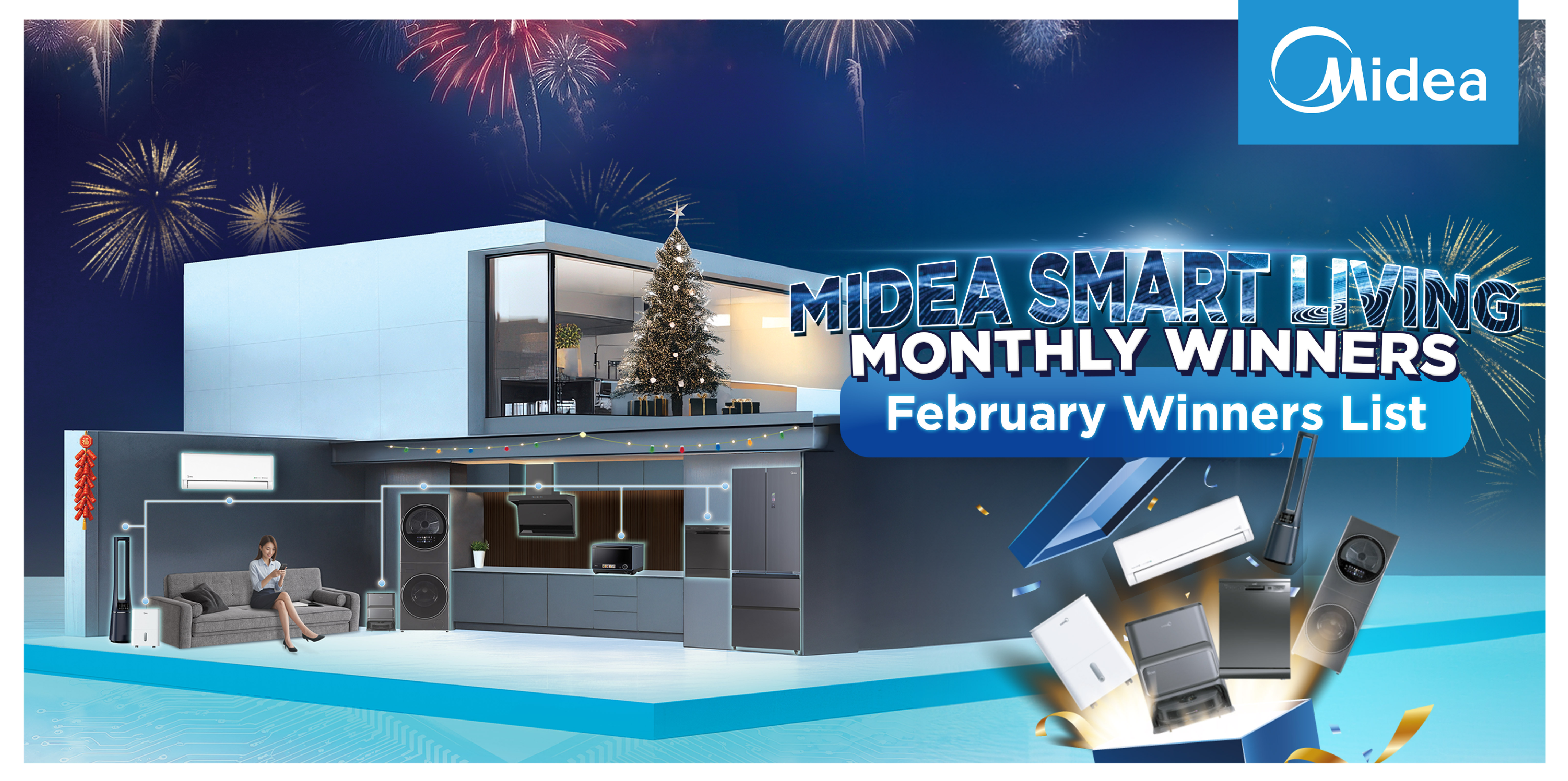 Midea Smart Living | Win Monthly Prizes
