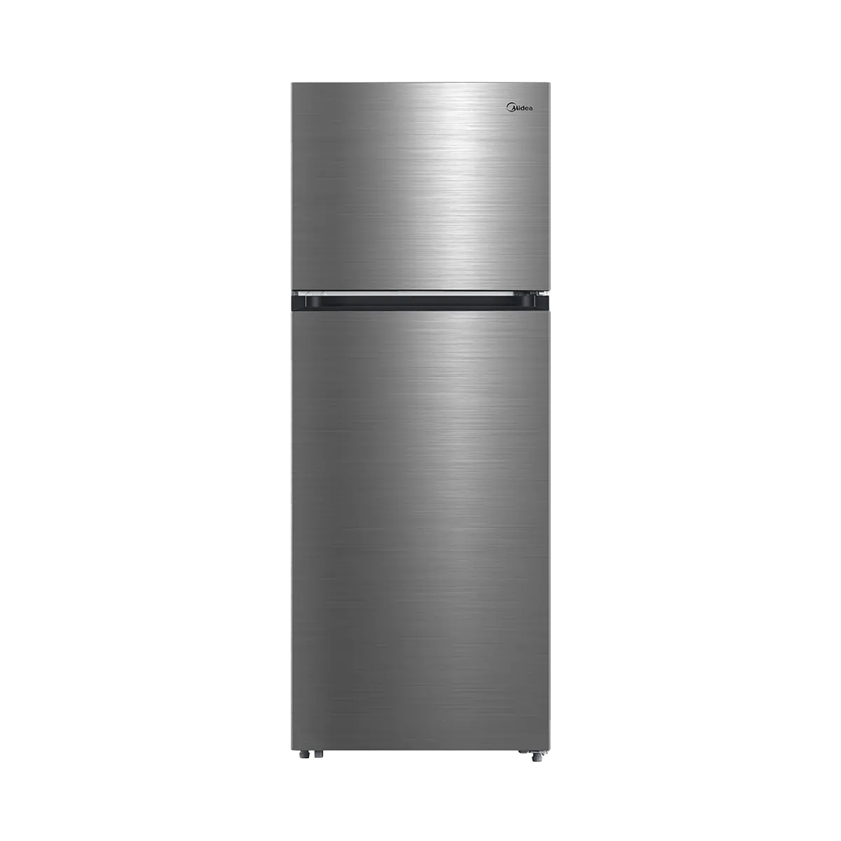Top Mount Double Door Refrigerator Frost Free 463Ltrs Bru Steel