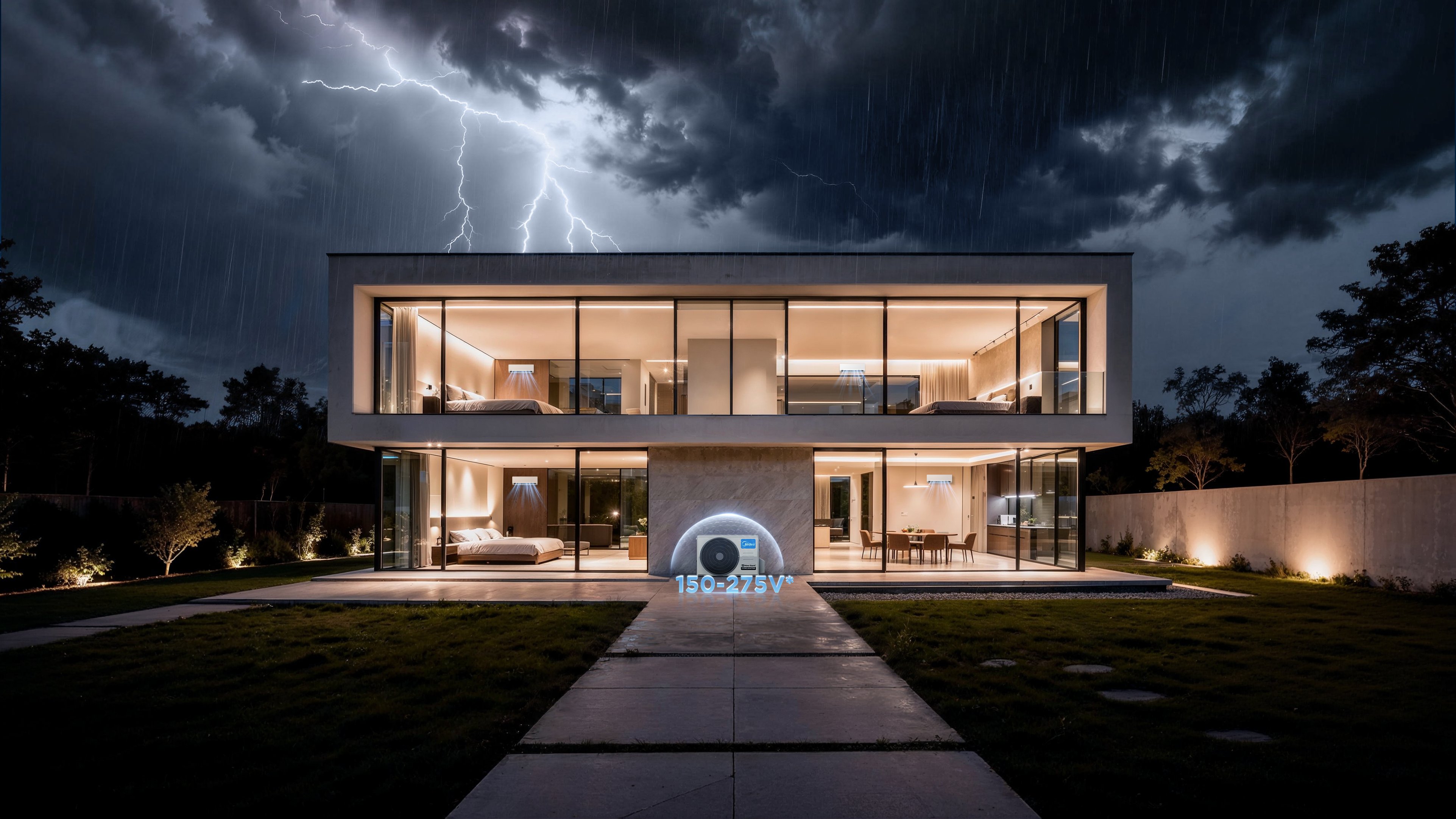 Midea Inverter Klimaanlagen mit Weitspannungsbetrieb benötigen keinen externen Spannungsregler auf den Philippinen