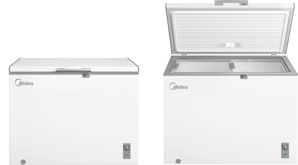 Midea 10.3cu.ft Inverter Chest Freezer (Sliding Glass) MDRC398ZG01