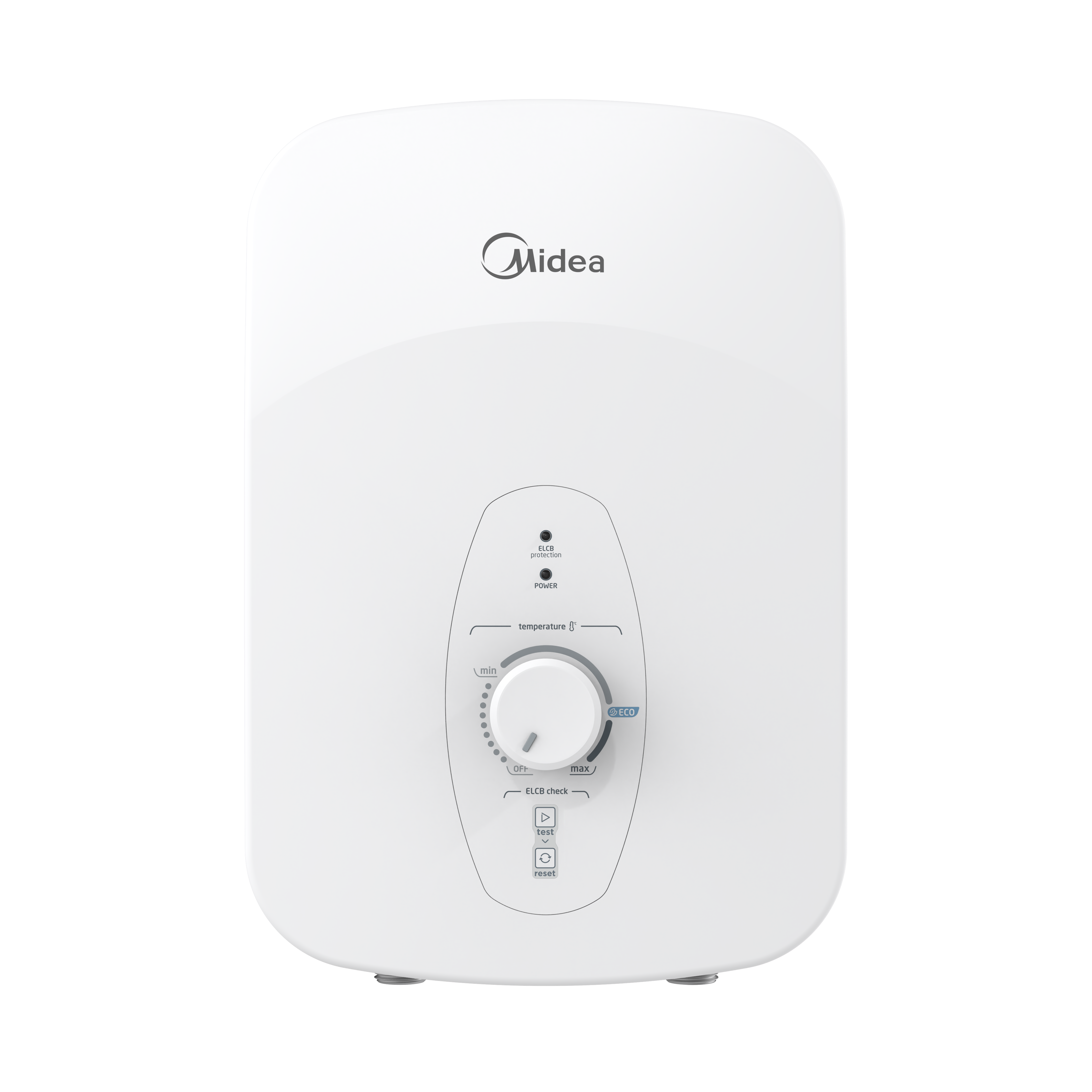 Midea 3,800W Single Point Basic Water Heater (White)