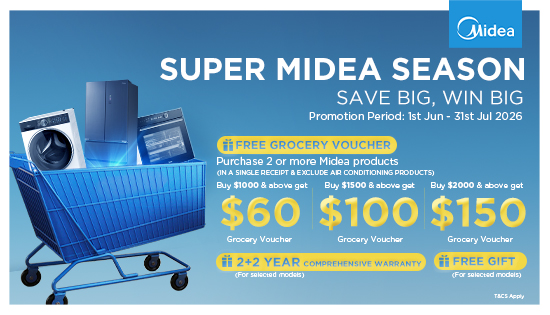 Super Midea Season, Save Big, Win Big