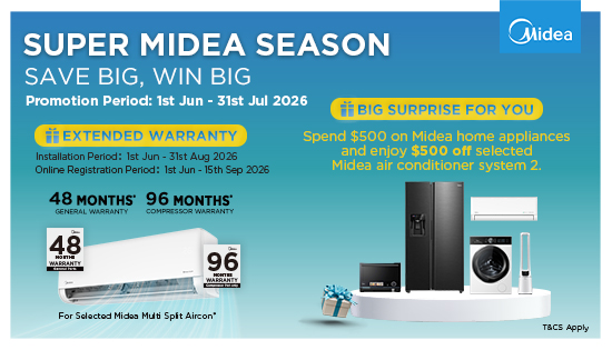 Super Midea Season, Purchase with Purchase