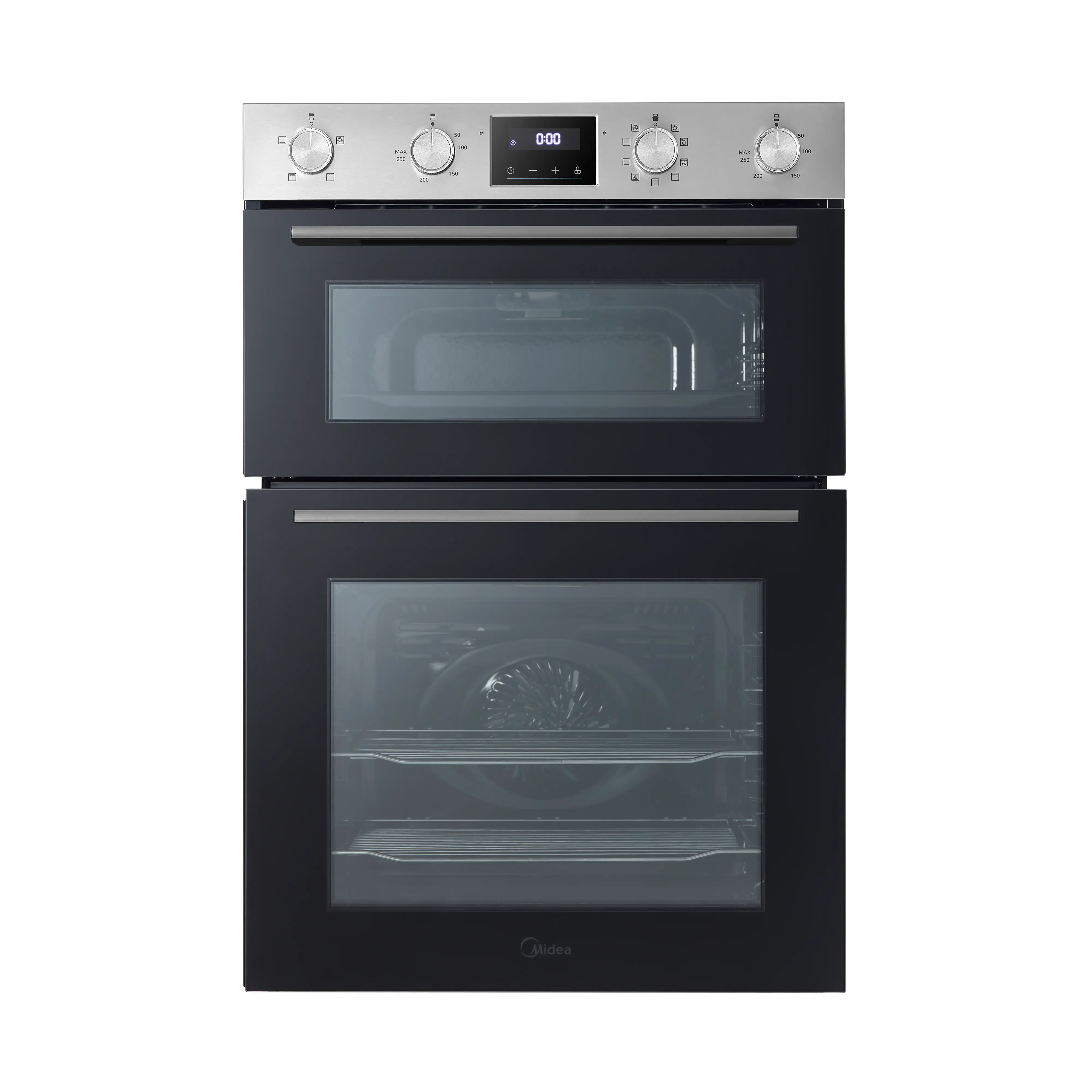 Midea MBO65M90M1-BK Built in Oven 70L with Rotary Dials A Rated in