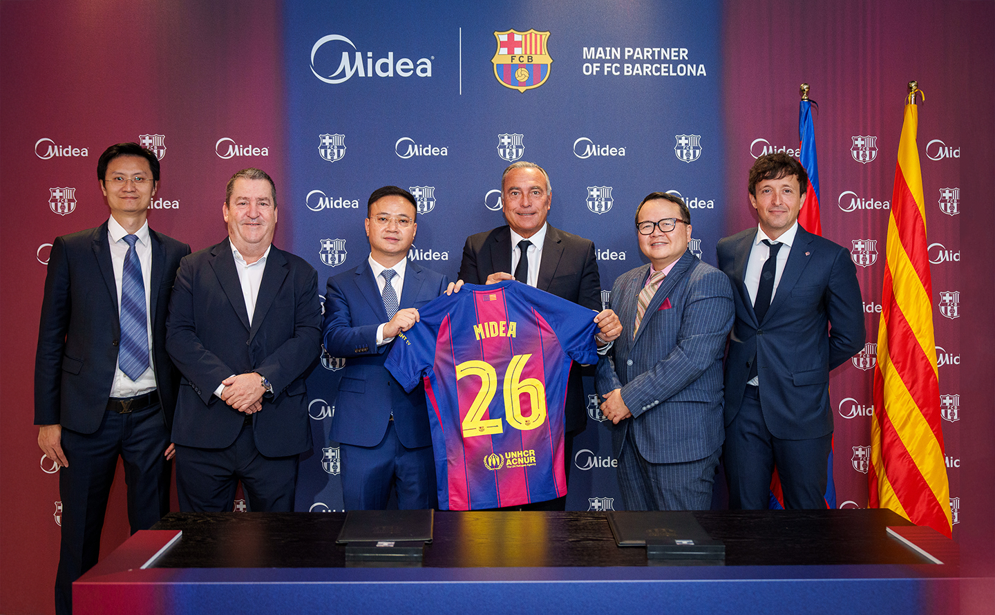 Midea wird Hauptpartner des FC Barcelona für fünf Jahre