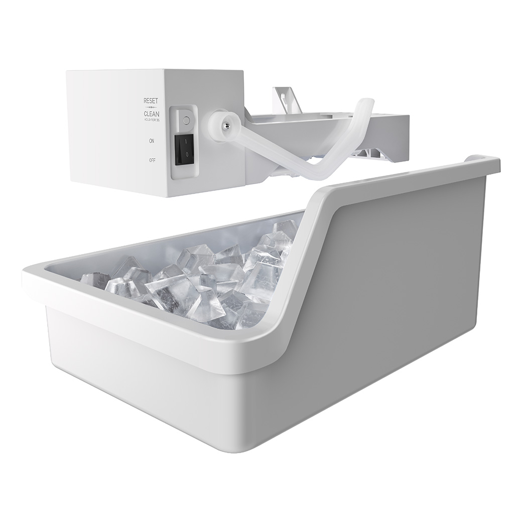Midea Automatic Icemaker Kit for Top-Freezer, Bottom-Freezer, and