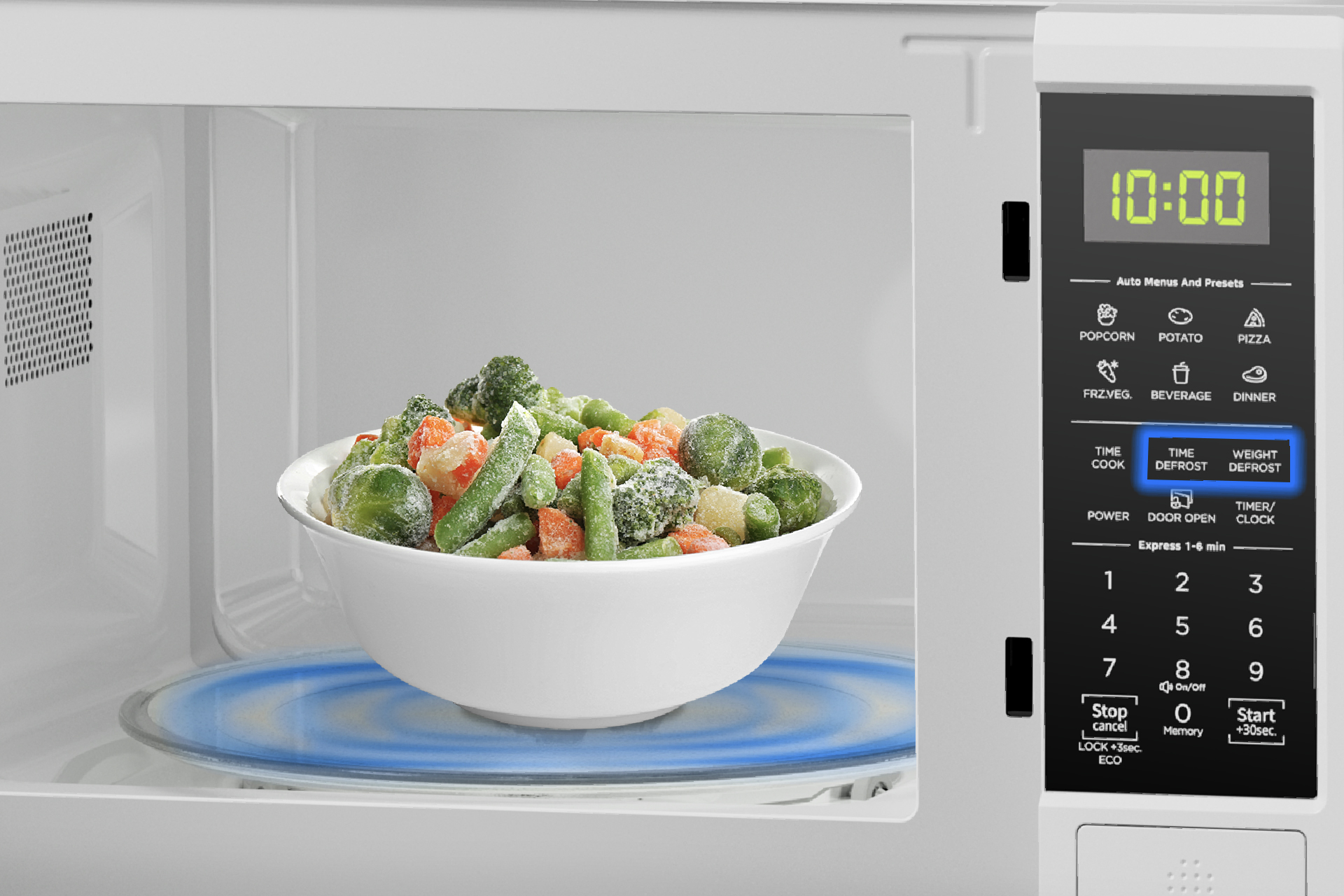 1.1 cu. ft. Countertop Microwave Oven with Express Menu