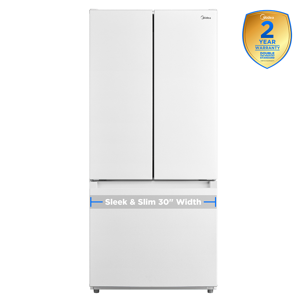 Midea 18 cu. ft. French Door Refrigerator MRF18B4AWW