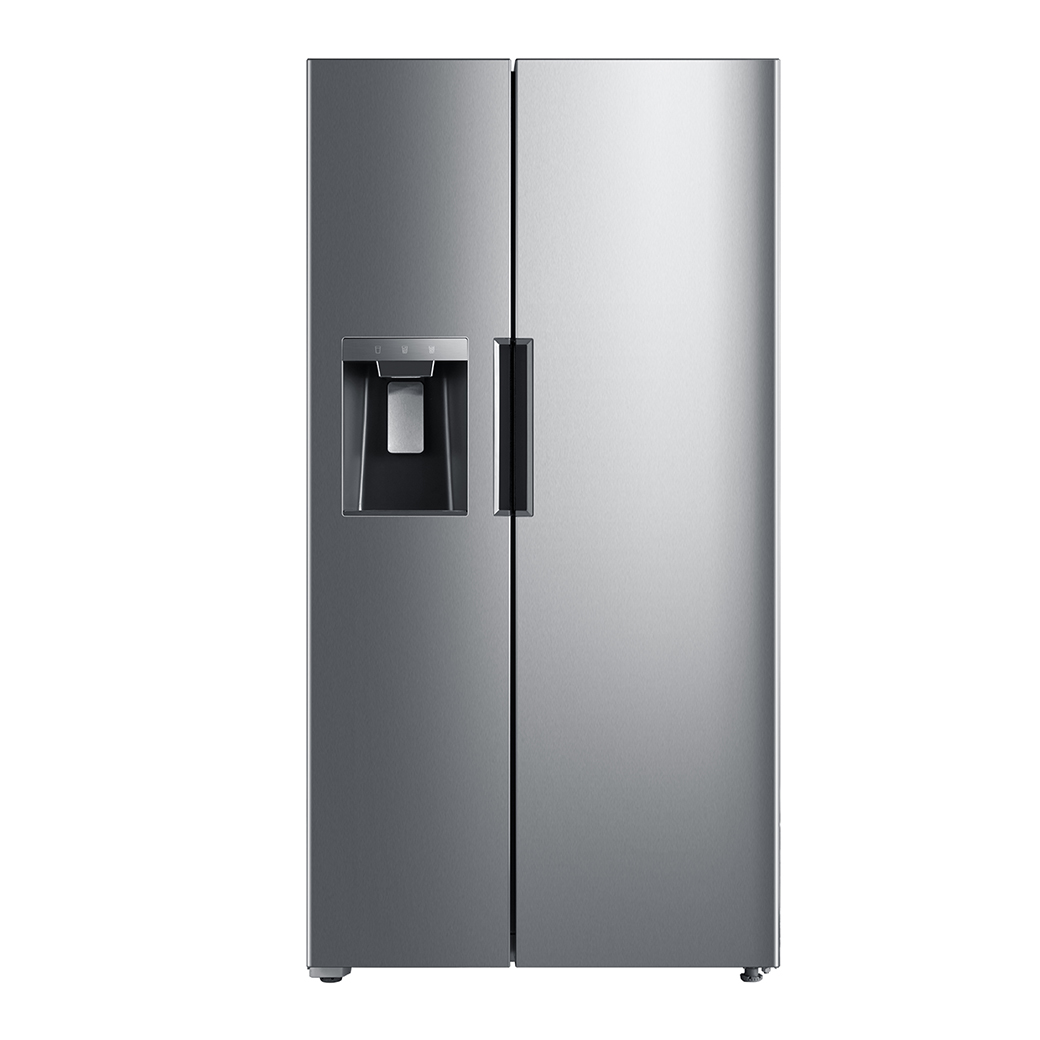 Midea 26 cu. ft. Side-by-Side Refrigerator with Ice & Water Dispenser