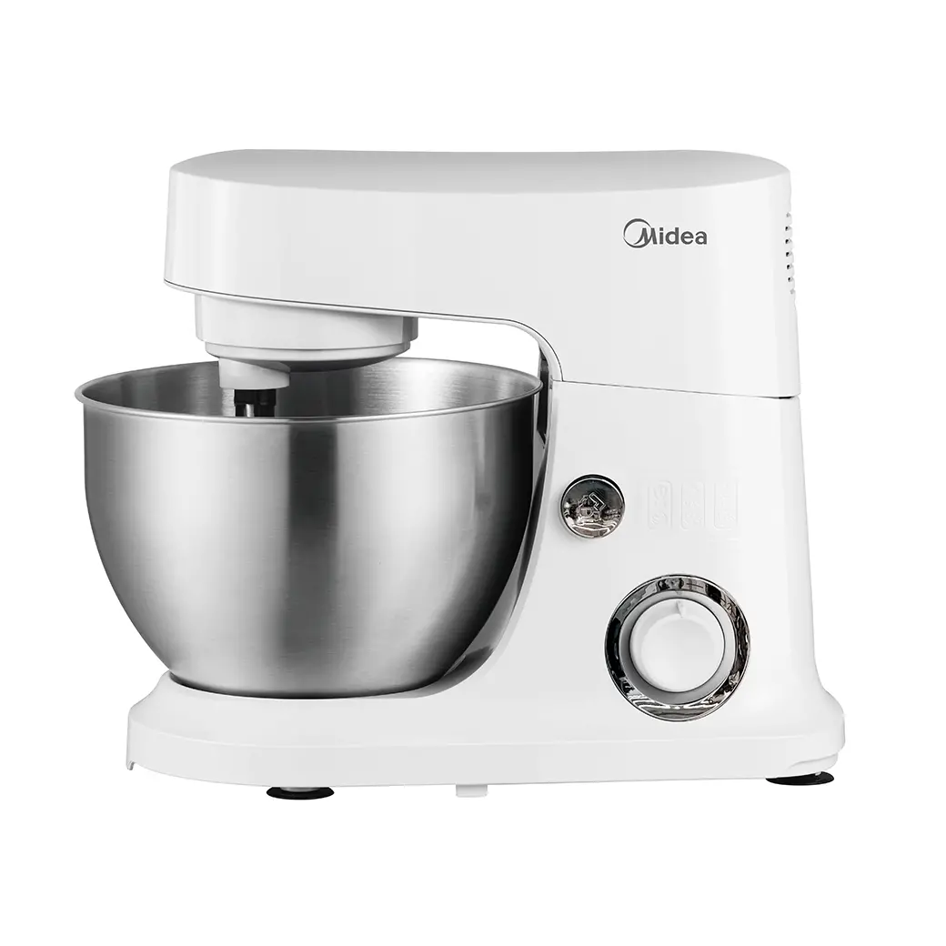 Midea 5-Quart 300-Watt Tilt-Head Stand Mixer (White) - Thumbnail 4