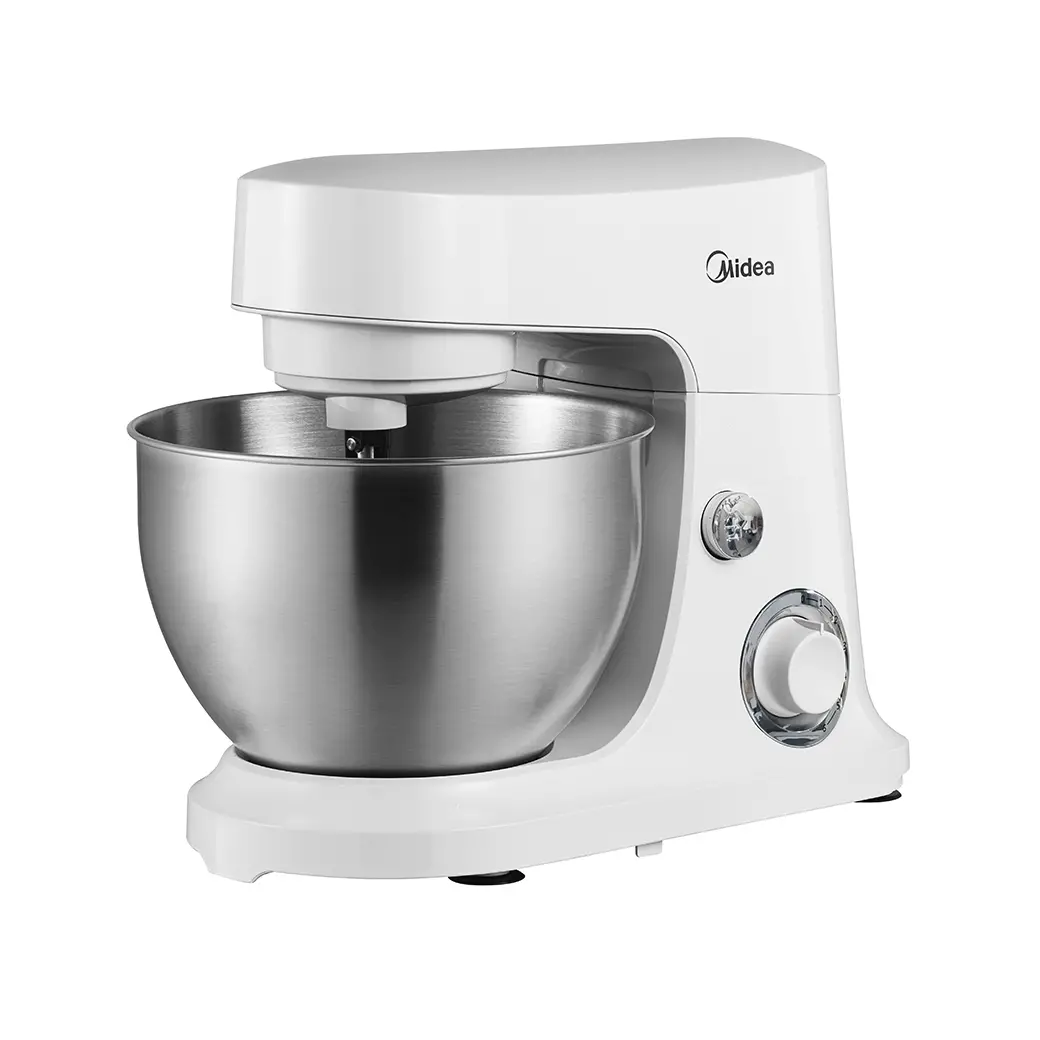 Midea 5-Quart 300-Watt Tilt-Head Stand Mixer (White) - Thumbnail 2