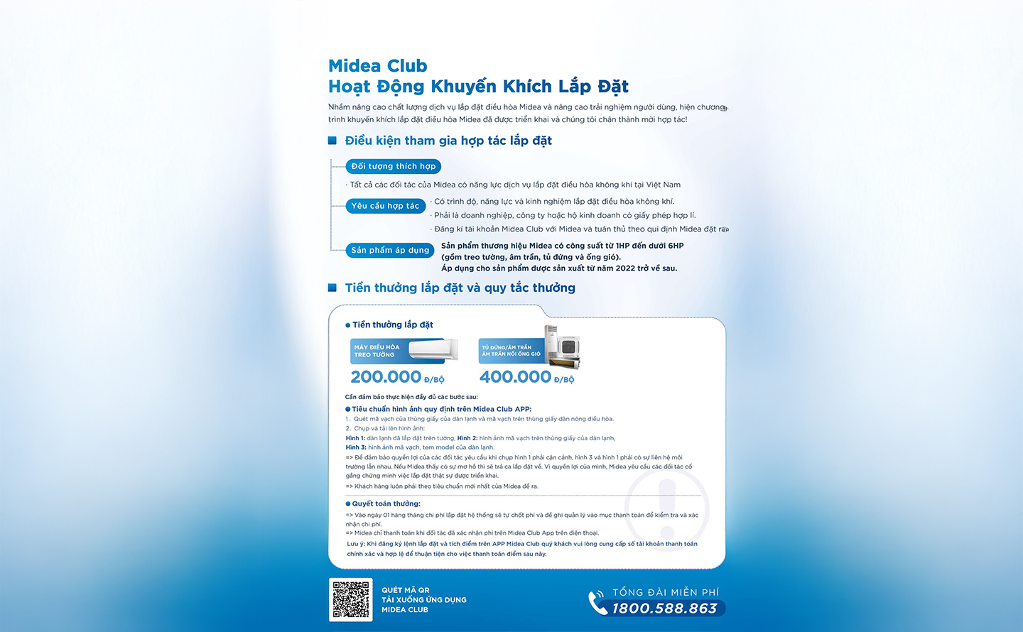 Thông tin Midea Club