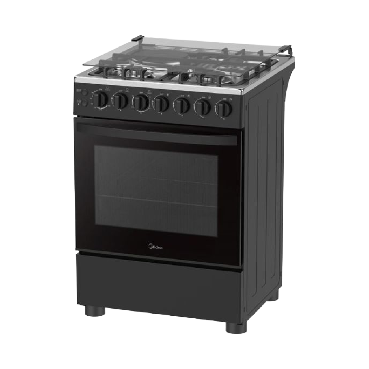 Midea 60*60- 3Gas + 1 Electric Standing Cooker With Electric Oven ...